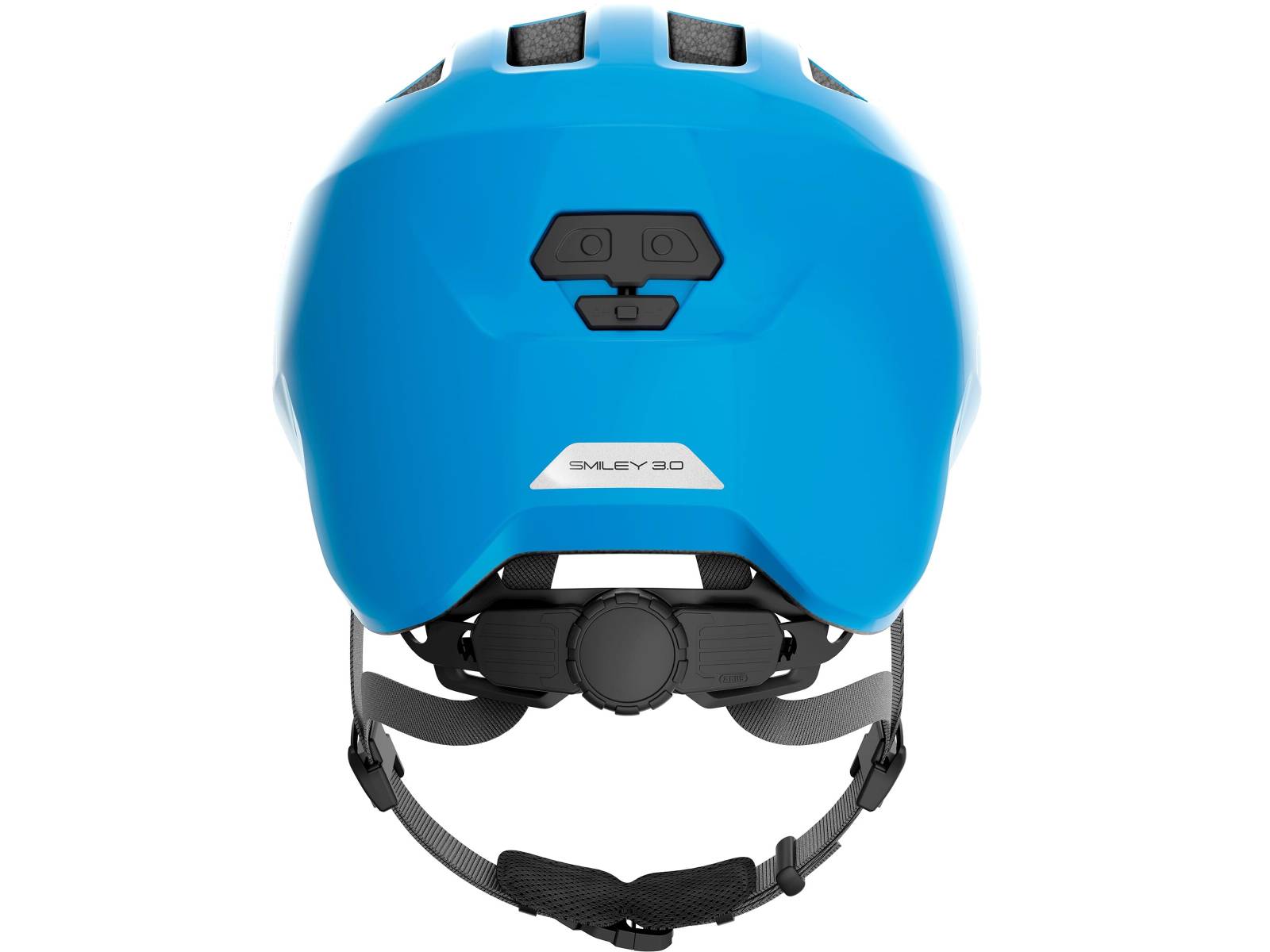 Abus Helm Smiley 3.0 shiny blue M 50-55cm – Bild 3