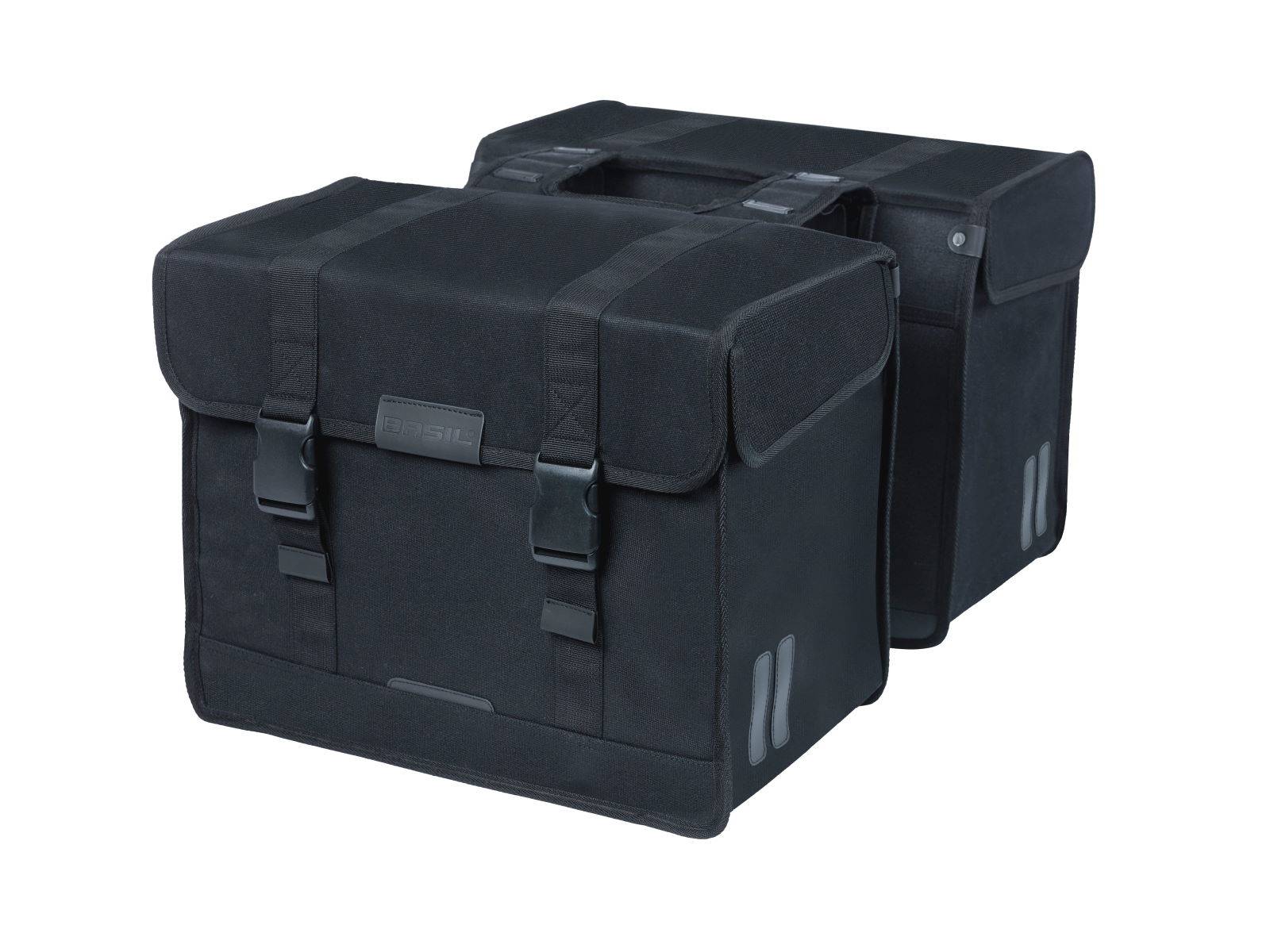 Basil Fahrradtasche doppelt Kavan Eco Classic schwarz 68L