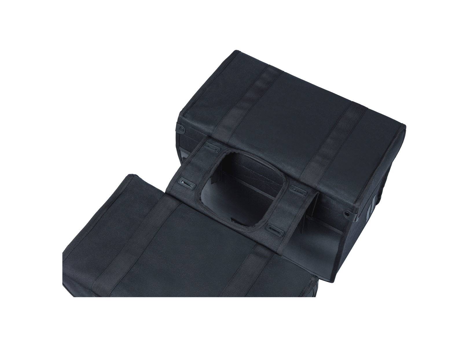 Basil Fahrradtasche doppelt Kavan Eco Classic schwarz 68L – Bild 3