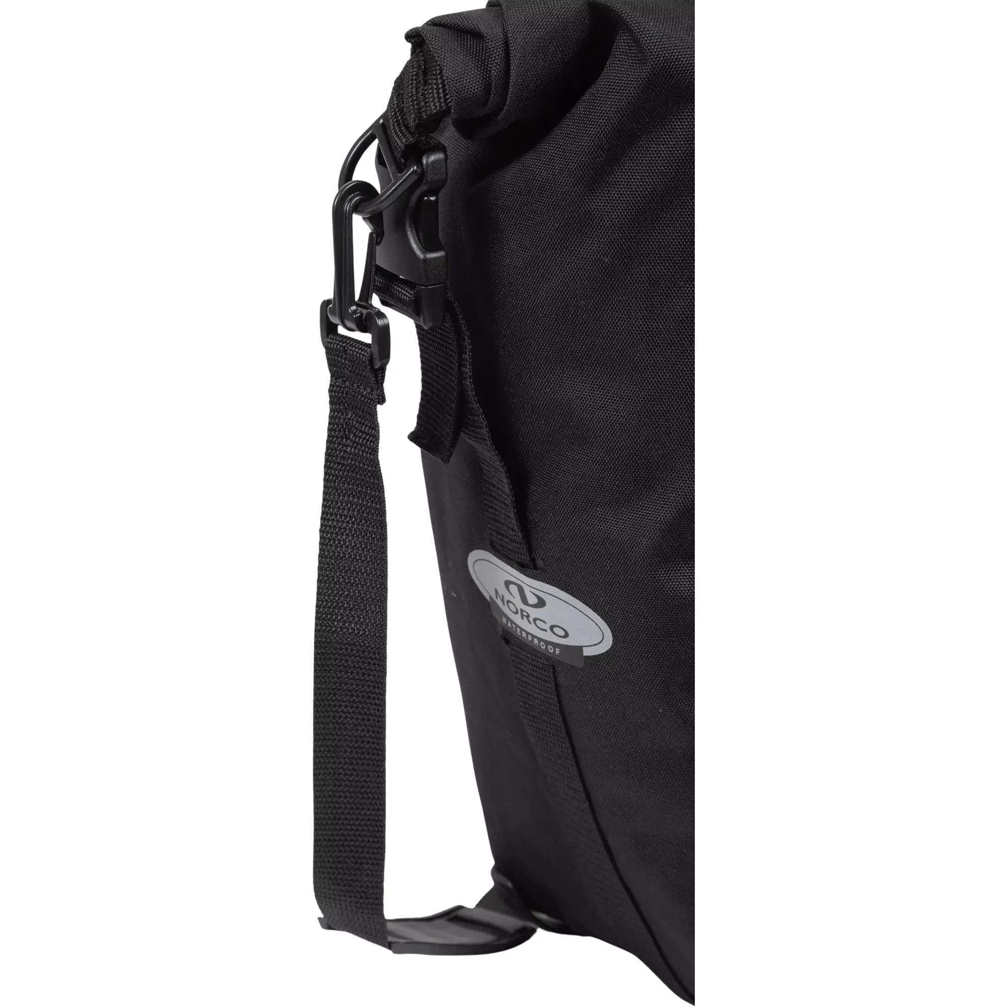 Norco ARKANSAS wasserdichte Hinterradtasche, Rot/Schwarz – 40L – Bild 8