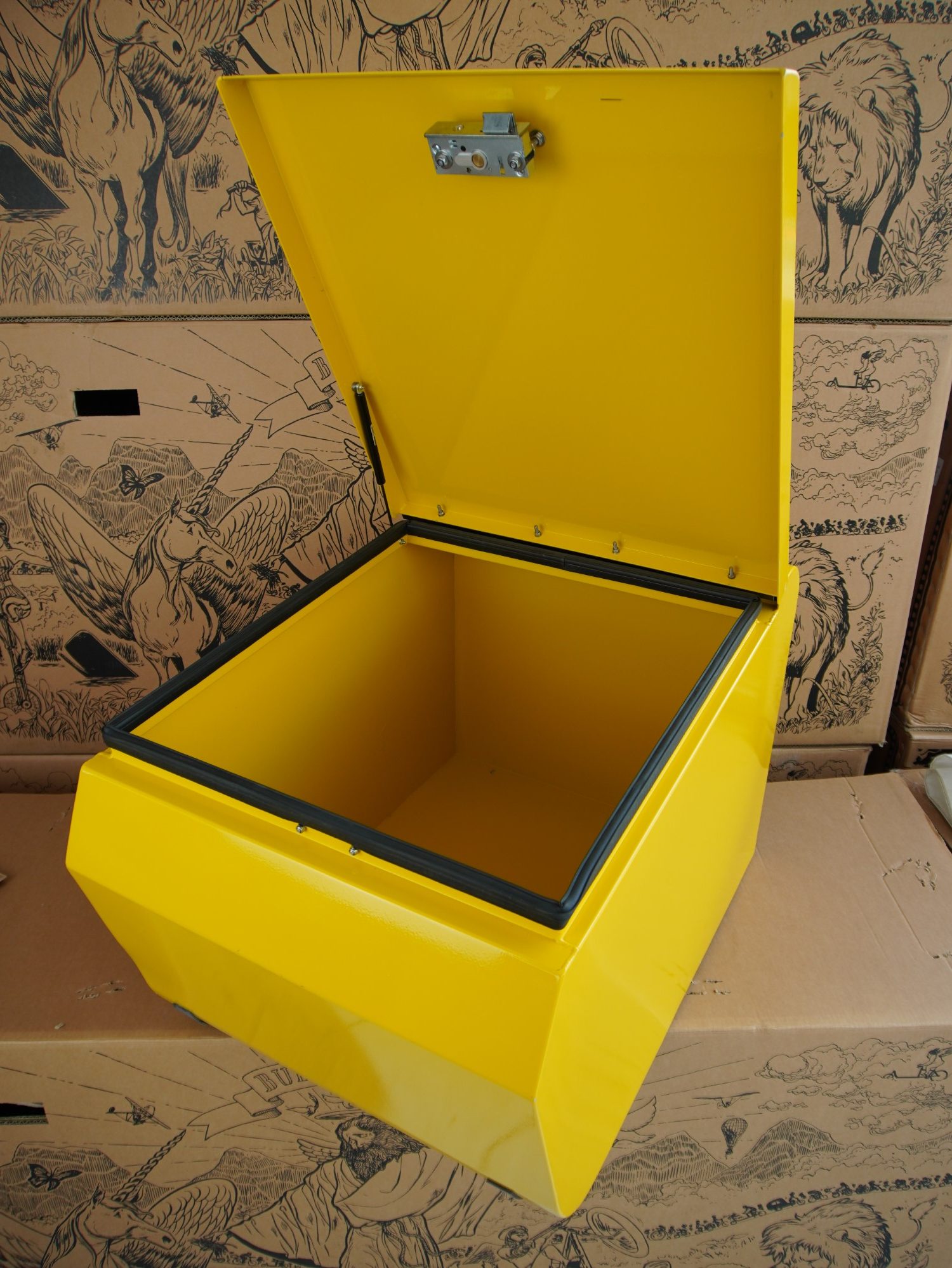 Classic Box L, gelb | mit ABUS-Schloss – gebraucht| (Angebots-Nr. 12222) – Bild 6
